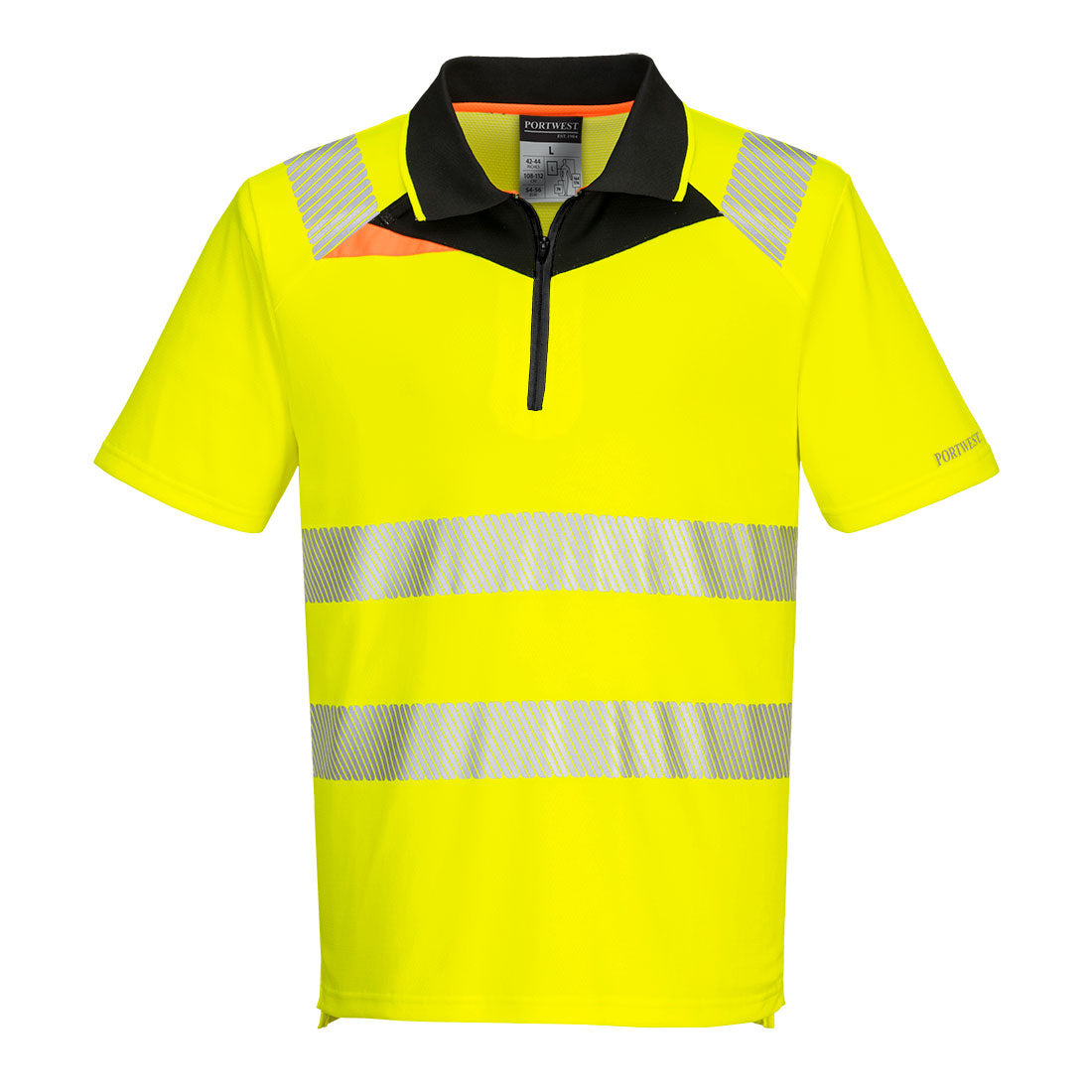 Portwest DX412 Zip Polo Shirt