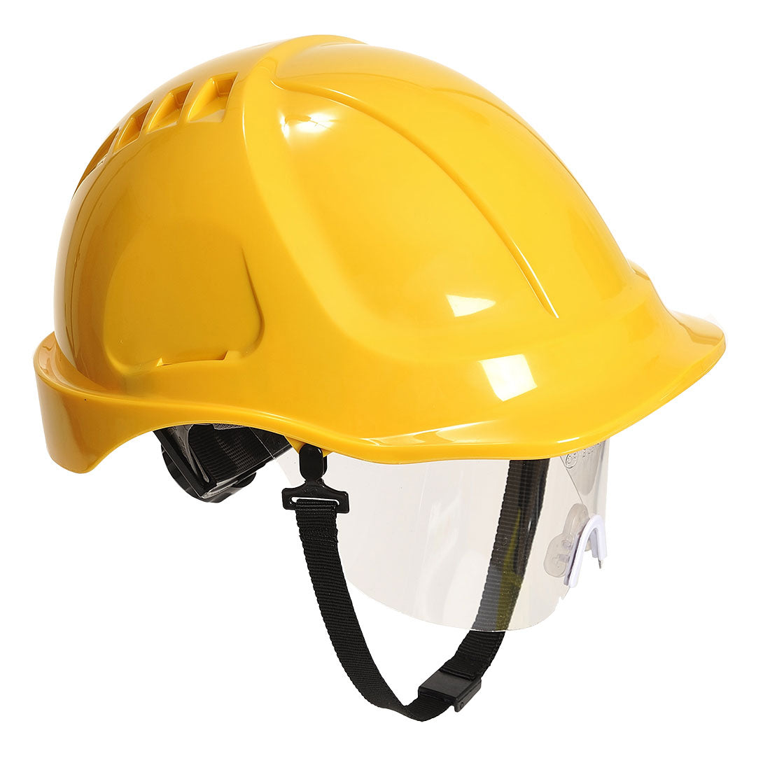 Portwest Ratchet Helmet With Visor PW54