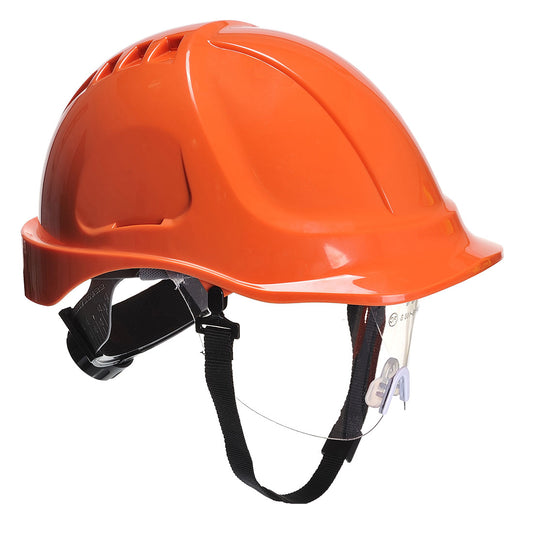 Portwest Ratchet Helmet With Visor PW54