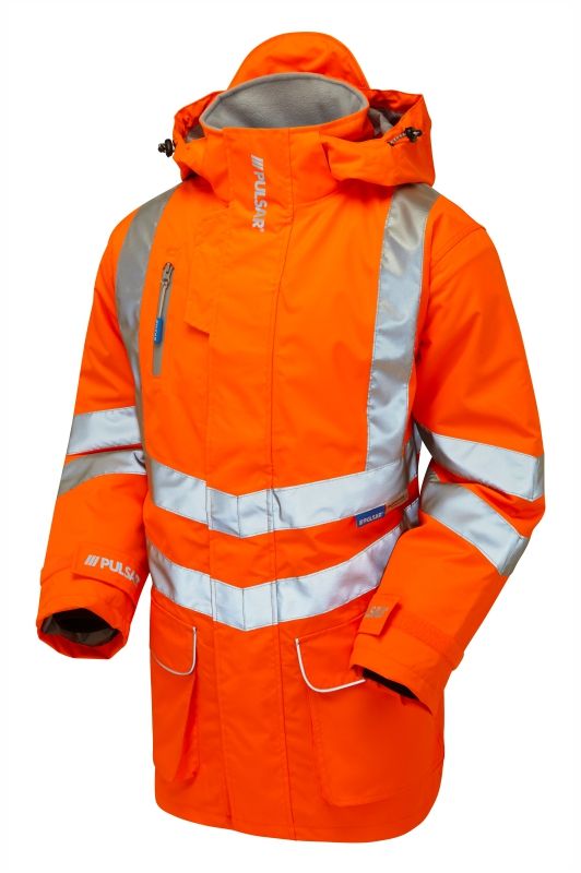 Pulsar Waterproof Hi Vis Coat
