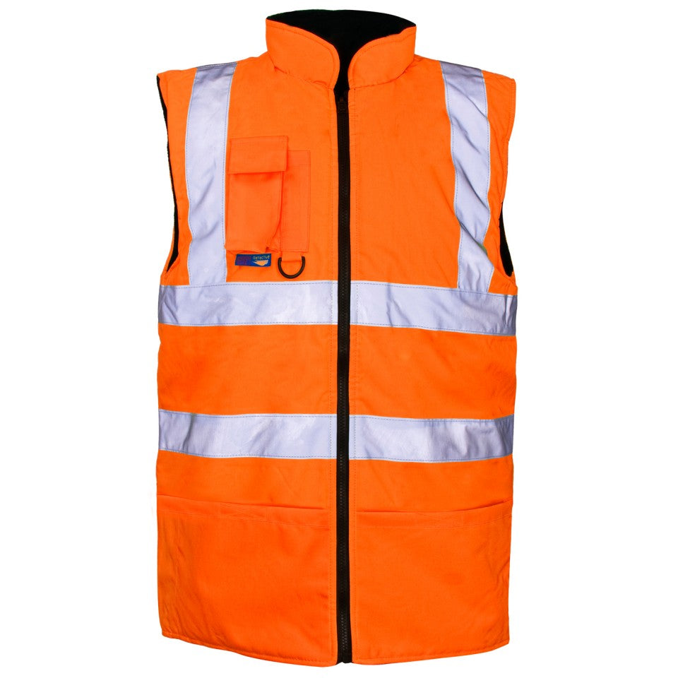 Hi Vis Reversible Bodywarmer